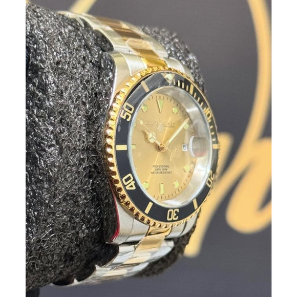 Chase Durer Men's Watch - 40mm, Gold, Steel - Picture 3 of 8